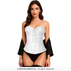 CORSET BLANC TAILLE S