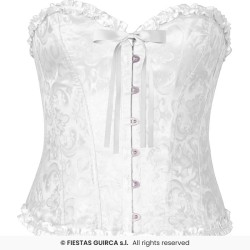 CORSET BLANC TAILLE L