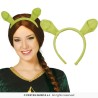 SERRE TETE OREILLES SHREK OU FIONA VERT