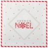 20 SERVIETTES JOYEUSE GOURMANDISE NOEL 33 X 33 CM 