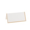 10 MARQUE-PLACES CREME ET CAMEL 8 X 4 CM 