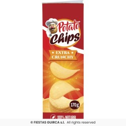 FARCE BOITE DE CHIPS 20 CM AVEC RESSORT 