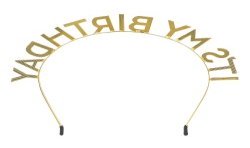 SERRE TETE IT'S MY BIRTHDAY METAL MULTICOLORE