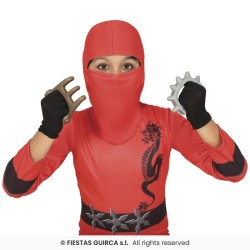 SET NINJA 10 PIECES COUTEAU SHURIKEN KUNAI COUP DE POING AMERICAIN