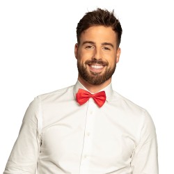 NOEUD PAPILLON ROUGE