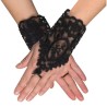 MITAINES EN DENTELLE NOIRE