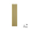 24 BOUGIES FINES OR 15.3 CM