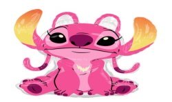 BALLON METALLIQUE ANGEL PERSONNAGE DANS DISNEY STITCH 68 X 83 CM