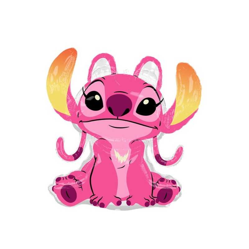 BALLON METALLIQUE ANGEL PERSONNAGE DANS DISNEY STITCH 68 X 83 CM