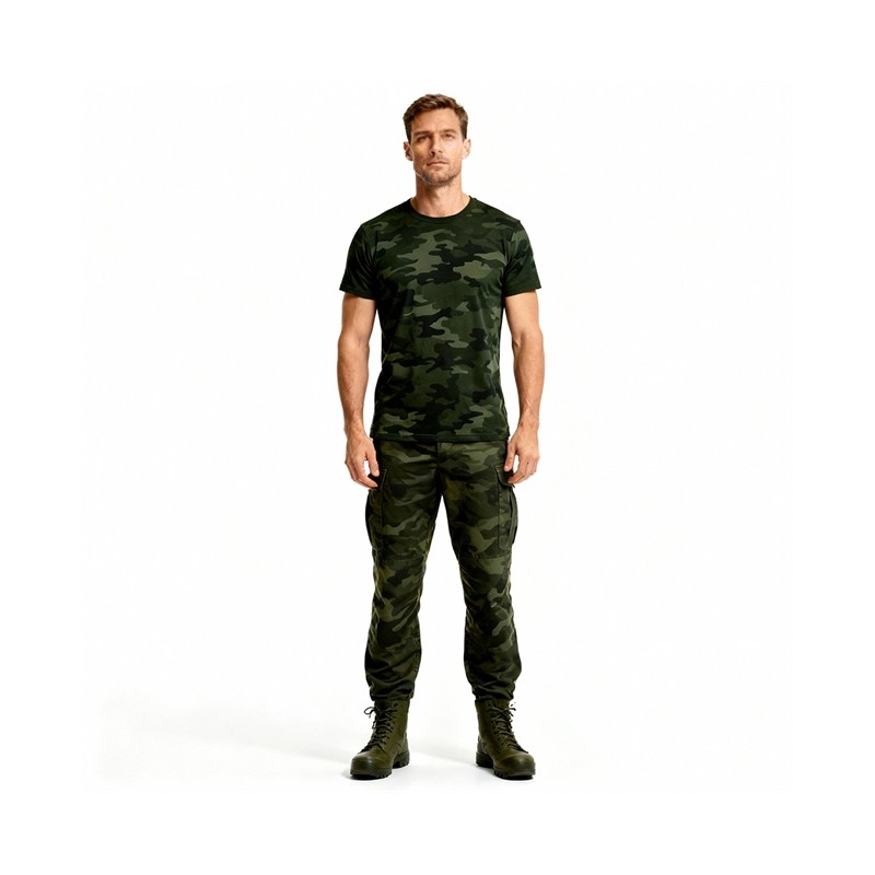 DEGUISEMENT MILITAIRE CAMOUFLAGE TAILLE XL