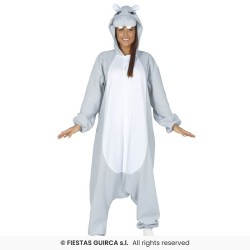 DEGUISEMENT KIGURUMI PYJAMA HIPPOPOTAME TAILLE L