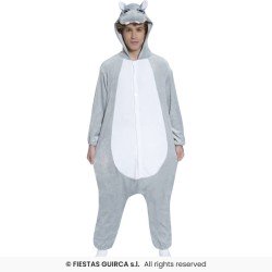 DEGUISEMENT KIGURIMI PYJAMA HIPPOPOTAME TAILLE M