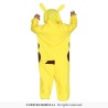 DEGUISEMENT KIGURUMI PYJAMA CHINCHILLA ELECTRIQUE JAUNE TAILLE 3-4 ANS