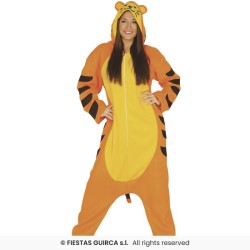 DEGUISEMENT KIGURUMI PYJAMA TIGRE ORANGE TAILLE L 