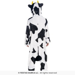 DEGUISEMENT VACHE KIGURUMI PYJAMA ENFANT TAILLE 10-12 ANS