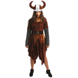 DEGUISEMENT VIKING FEMME TAILLE S-M