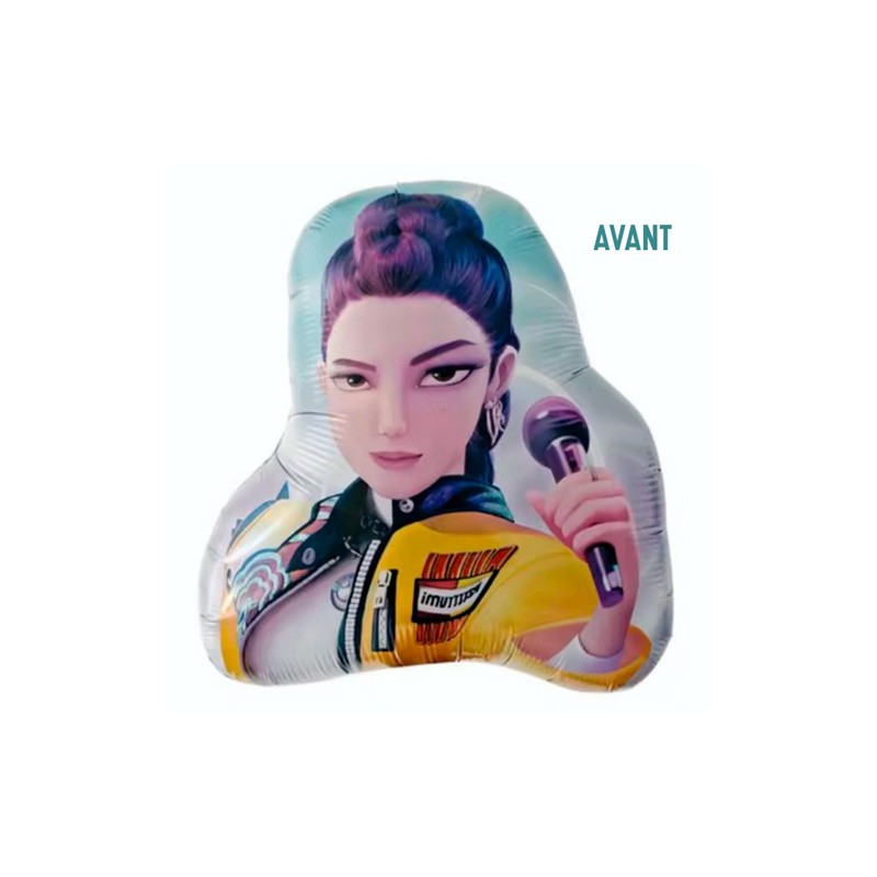 BALLON METALLIQUE K-POP DEMON HUNTERS 50 CM 