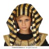 DEGUISEMENT PHARAON EGYPTIEN TOUTANKAMON NOIR TAILLE 7-9 ANS