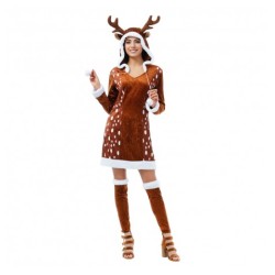 DEGUISEMENT ROBE RENNE LADY DEER TAILLE M