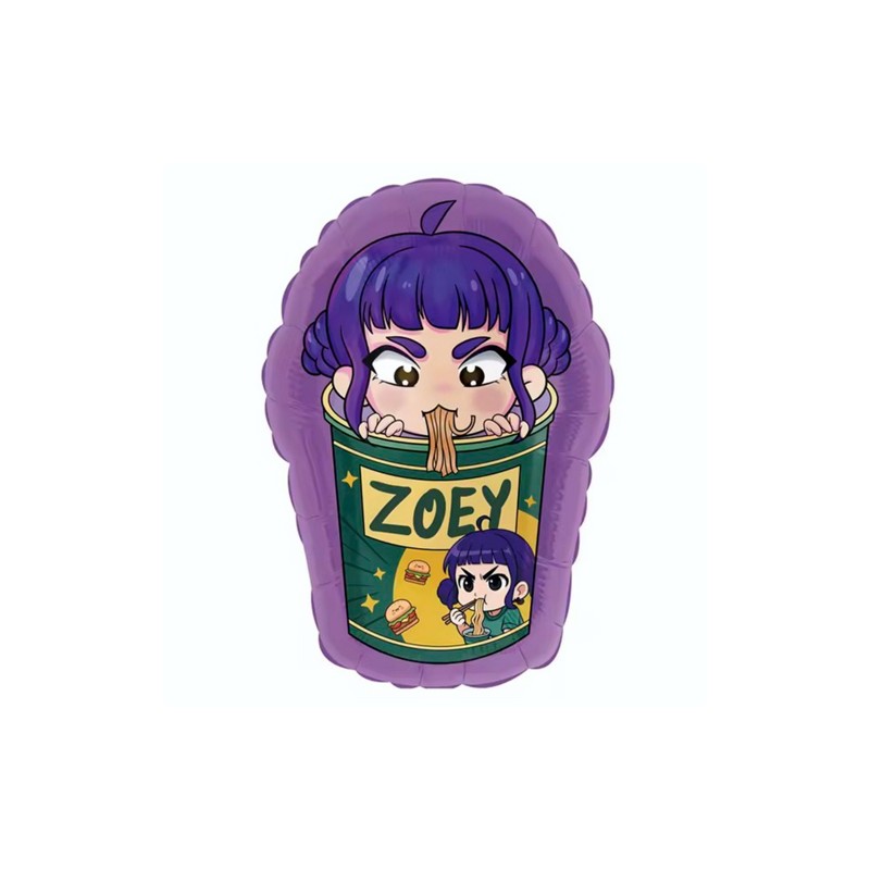 BALLON METALLIQUE K-POP DEMON HUNTERS 70 CM 