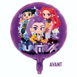 BALLON METALLIQUE K-POP DEMON HUNTERS 43 CM 