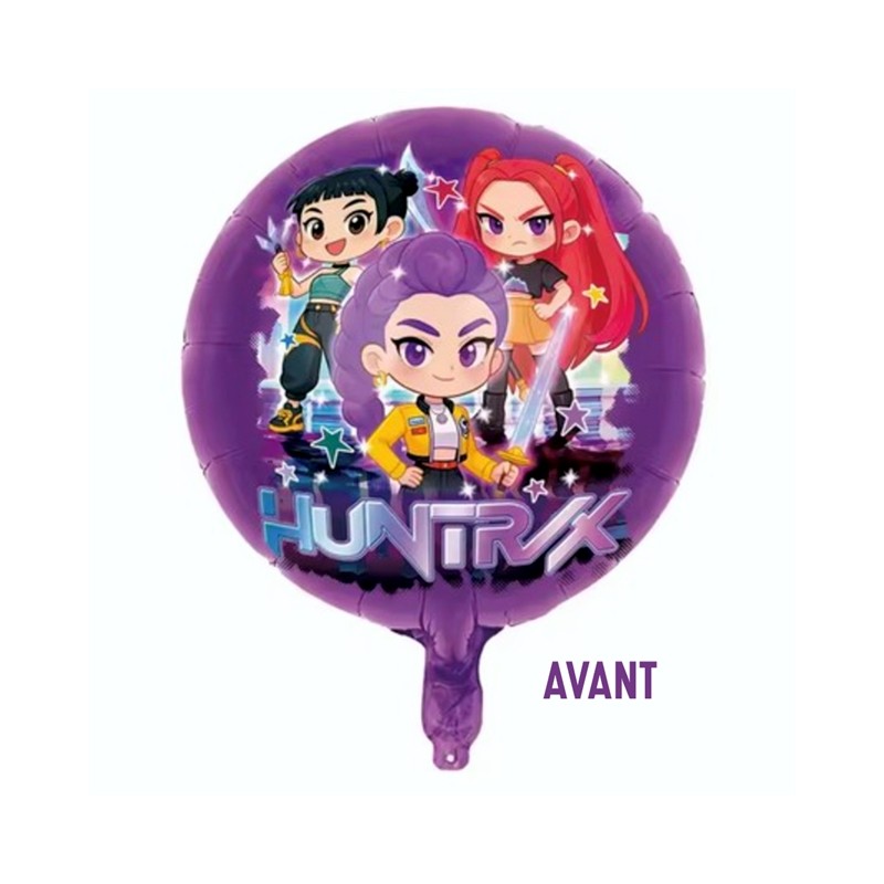 BALLON METALLIQUE K-POP DEMON HUNTERS 43 CM 