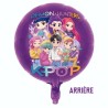 BALLON METALLIQUE K-POP DEMON HUNTERS 43 CM 