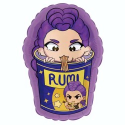 BALLON METALLIQUE K-POP DEMON HUNTERS 70 CM 