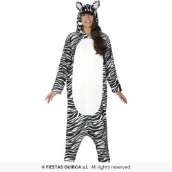 DEGUISEMENT KIGURUMI PYJAMA ZEBRE TAILLE L