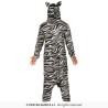 DEGUISEMENT KIGURUMI PYJAMA ZEBRE TAILLE L