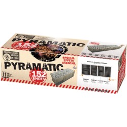 FEU D'ARTIFICE PYRAMATIC 152 TIRS 90 SECONDES 