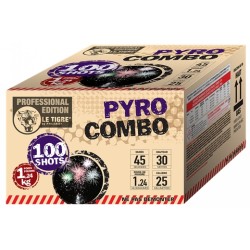 FEU D'ARTIFICE COMPACT PYROCOMBO 100 SHOTS