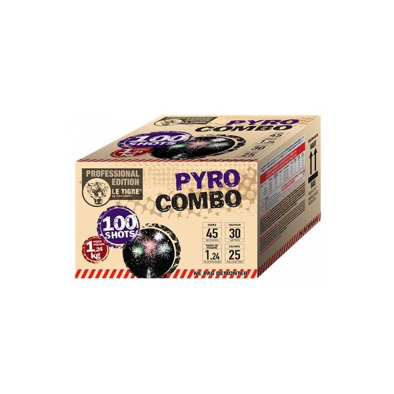 FEU D'ARTIFICE COMPACT PYROCOMBO 100 SHOTS
