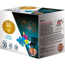 FEU D'ARTIFICE COMPACT FIDJI 28 COUPS 50 SECONDES
