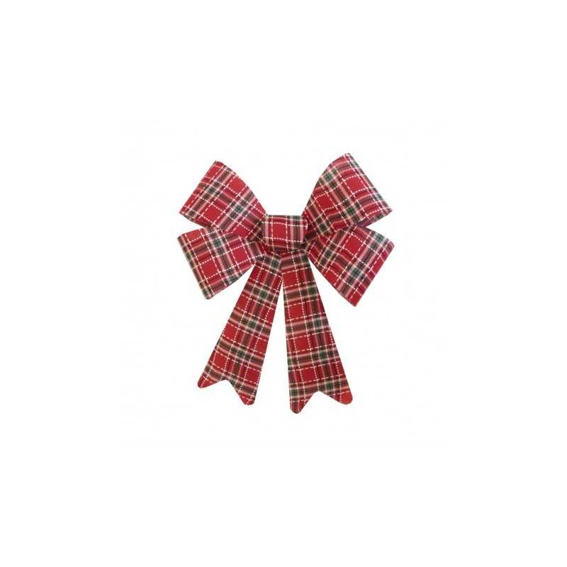 1 NOEUD TARTAN 36.5CM X 50.8CM