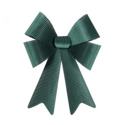 1 NOEUD VELOURS COTELE MAXI VERT SAPIN 50.8CM X 66CM