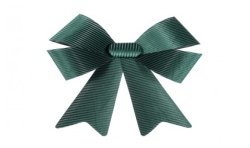 1 NOEUD VELOURS COTELE MAXI VERT SAPIN 50.8CM X 66CM