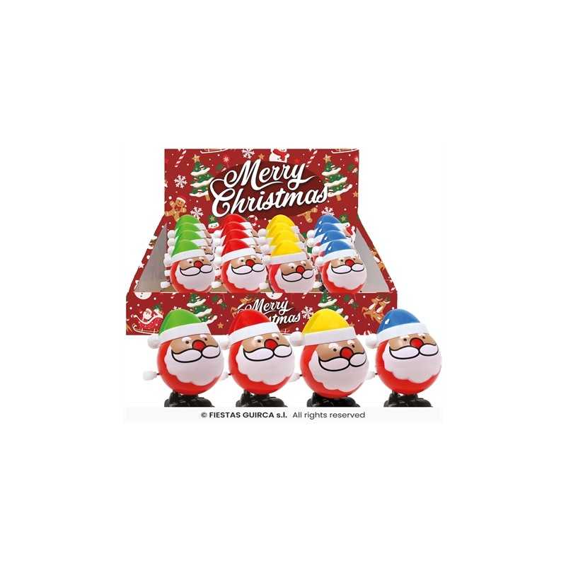 PERSONNAGE DE NOEL QUI SAUTENT 6.5 CM