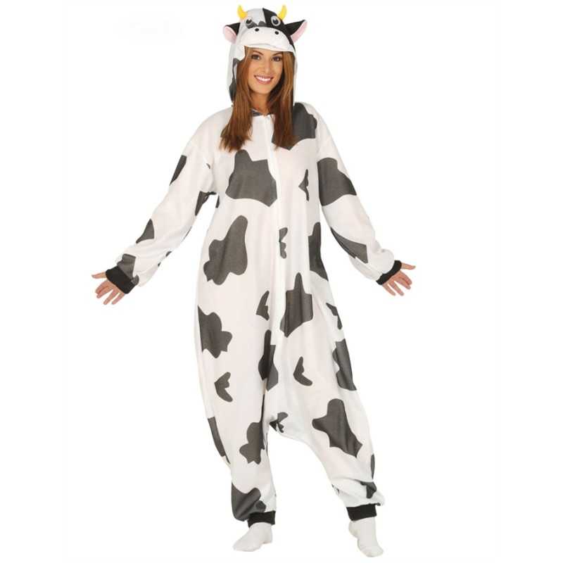 DEGUISEMENT PYJAMA KIGURUMI VACHE TAILLE L
