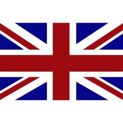 DRAPEAU UNION JACK ROYAUME UNI EN TISSUS 90 X 150 CM