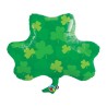 BALLON METALLIQUE TREFLE VERT SAINT PATRICK