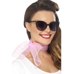 FOULARD ROSE ANNEES 50
