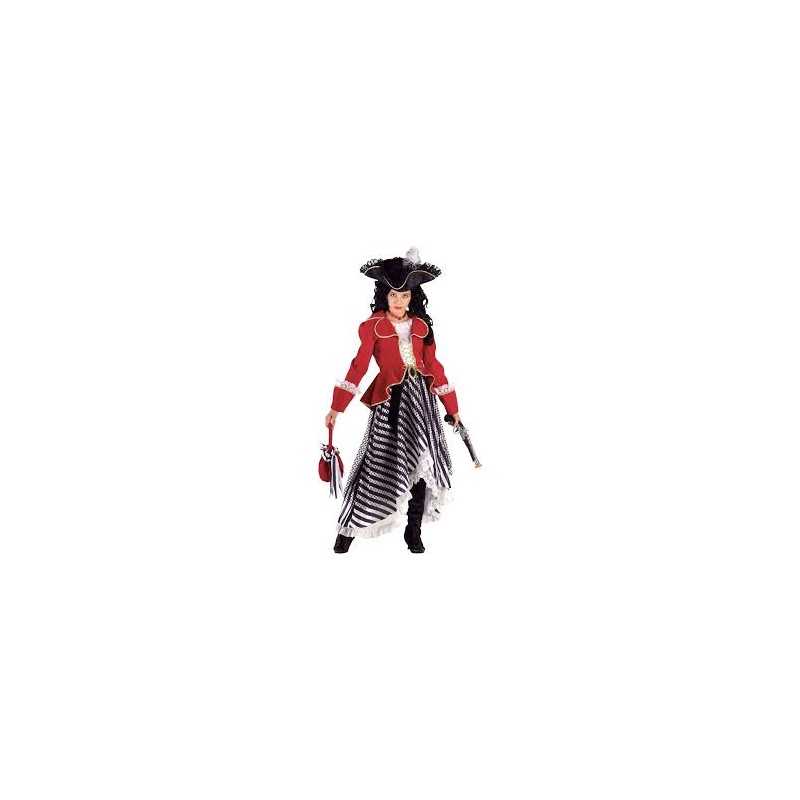DEGUISEMENT PIRATE CAPITAINE MORGANE TAILLE 5/7 ANS
