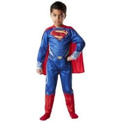 DEGUISEMENT SUPERMAN MAN OF STEEL TAILLE 7/8 ANS