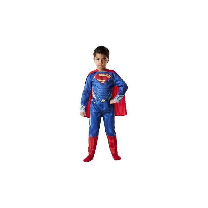 DEGUISEMENT SUPERMAN MAN OF STEEL TAILLE 7/8 ANS