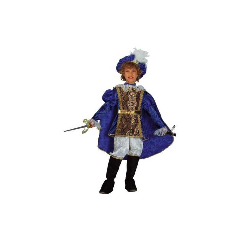 DEGUISEMENT PRINCE BLEU TAILLE 6 ANS