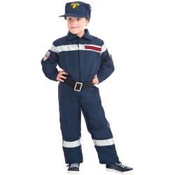 DEGUISEMENT SAPEUR POMPIER TAILLE 4 ANS