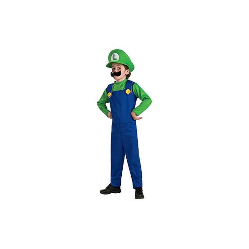 DEGUISEMENT SUPER LUIGI TAILLE 8/10 ANS