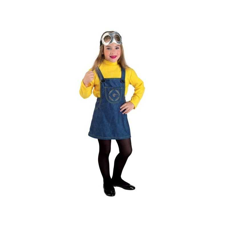 DEGUISEMENT MINIONS GIRL TAILLE 8 ANS 
