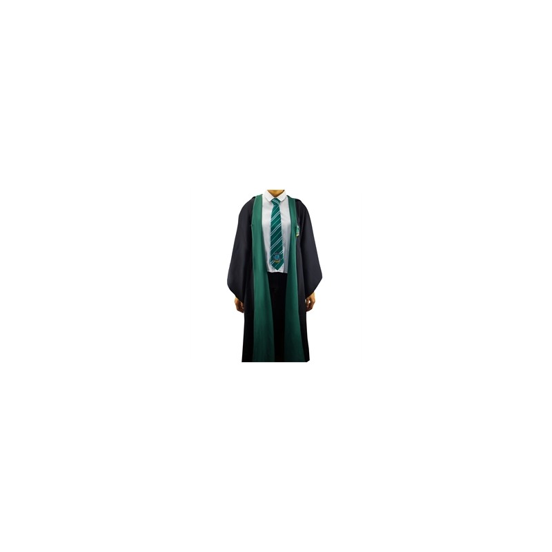 DEGUISEMENT HARRY POTTER SERPENTARD VERT CAPE+CRAVATE+ECHARPE